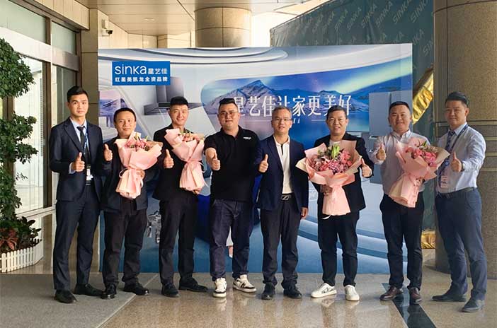 解構終端，廠商同行丨富奧斯門窗副董事長賀杰雄攜高管赴終端市場調研